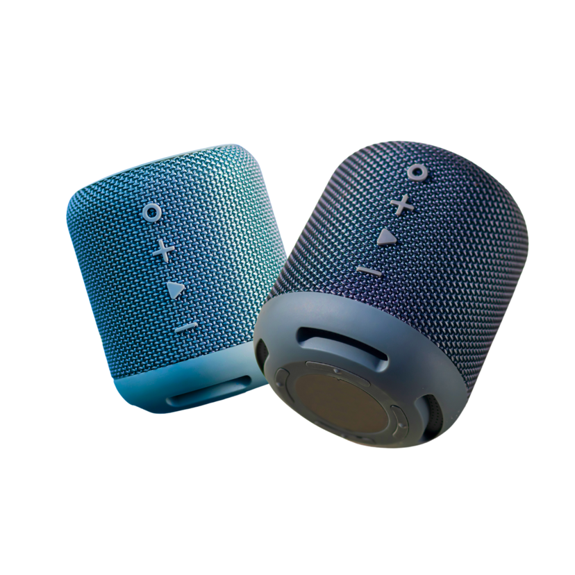 Blue and Navy Gradient Modern Minimalist Speaker